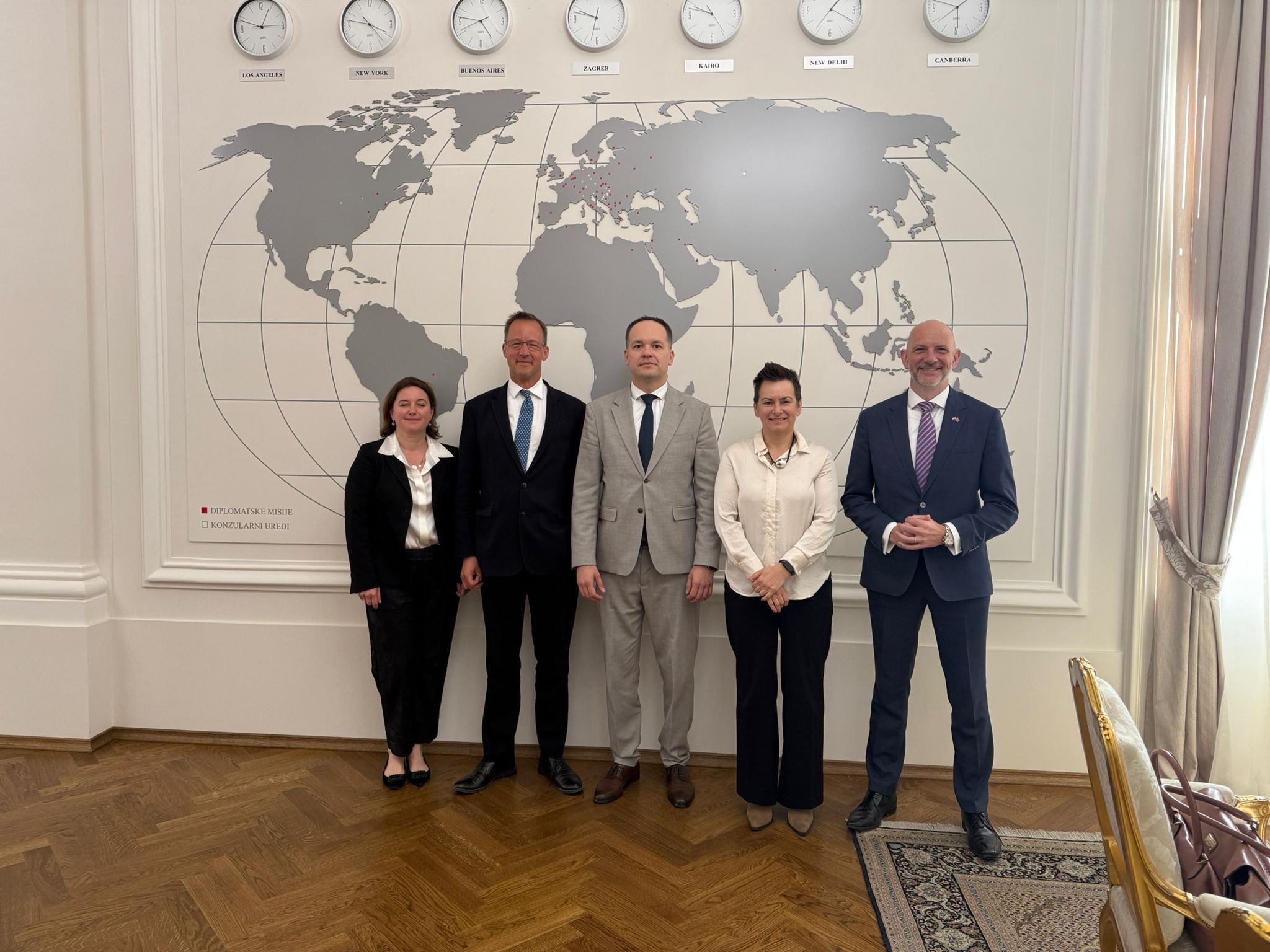 Reception for UK Trade Commissioner for Europe Chris Barton
